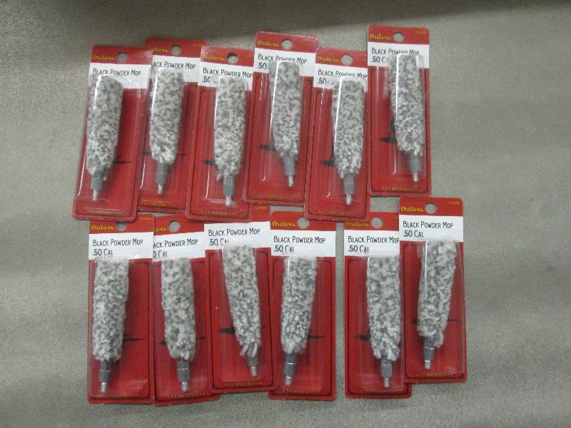 lot 165 image: Lot of 12 Outers 50 Caliber Black P...