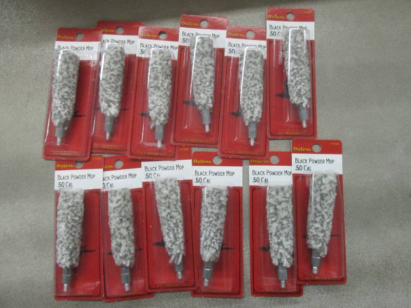 lot 168 image: Lot of 12 Outers 50 Caliber Black P...