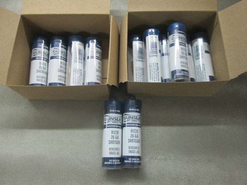 lot 176 image: Lot of 12 Gunslick Pro 20 GA Shotgu...