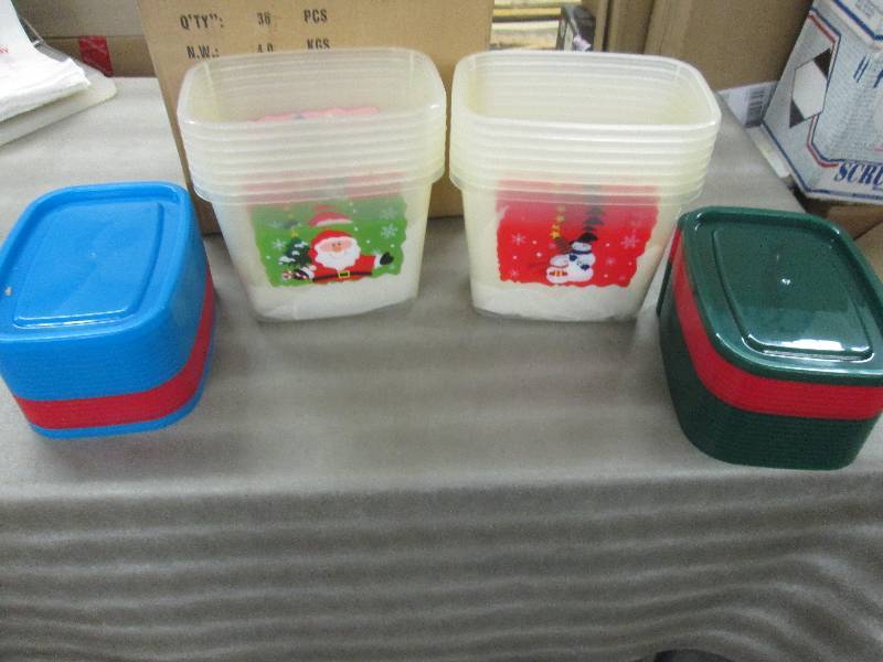 lot 187 image: Case of 36 Holiday Themed Rectangul...