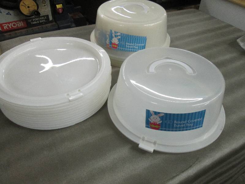 lot 235 image: Case of 12 Easter Round Travel Tray...