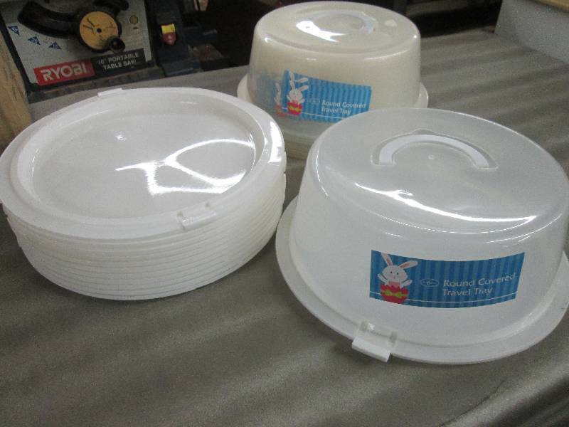 lot 236 image: Case of 12 Easter Round Travel Tray...