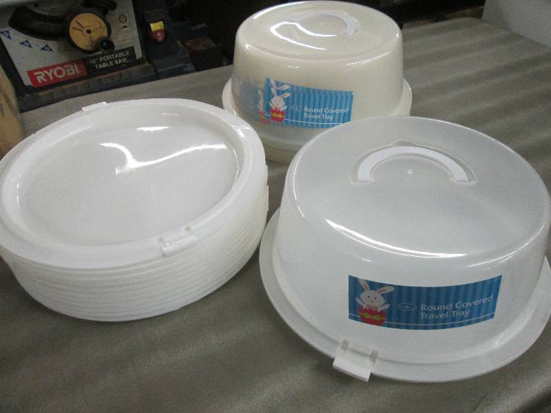 lot 237 image: Case of 12 Easter Round Travel Tray...