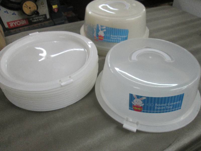 lot 238 image: Case of 12 Easter Round Travel Tray...