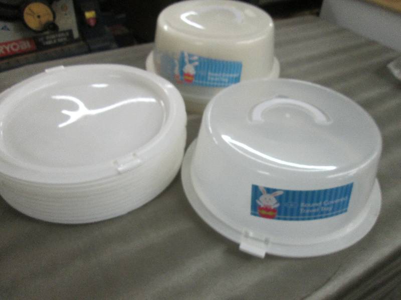 lot 239 image: Case of 12 Easter Round Travel Tray...