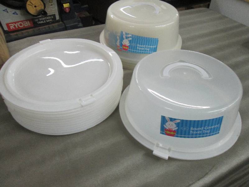lot 241 image: Case of 12 Easter Round Travel Tray...