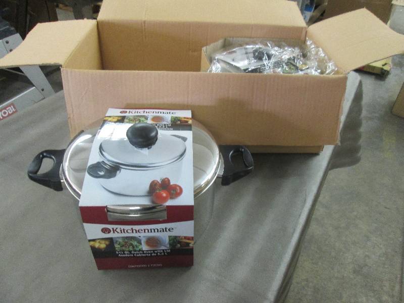 lot 340 image: Lot of 2 Kitchenmate Stainless Stee...
