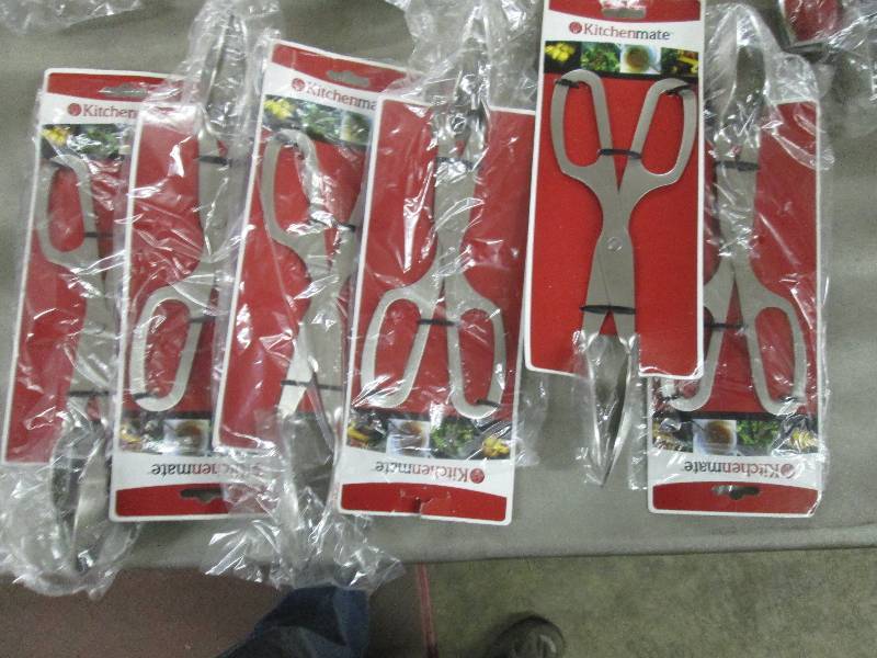 lot 364 image: Lot of 6 Kitchenmate Stainless Stee...