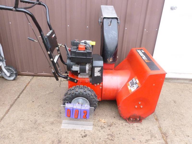 SnS Auctions # 293  Snowblowers and Snowblowers.