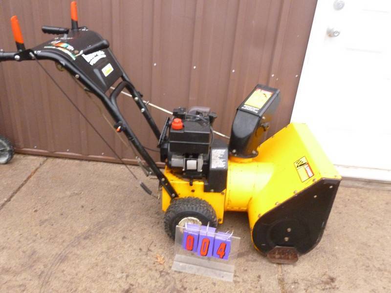 SnS Auctions # 293  Snowblowers and Snowblowers.