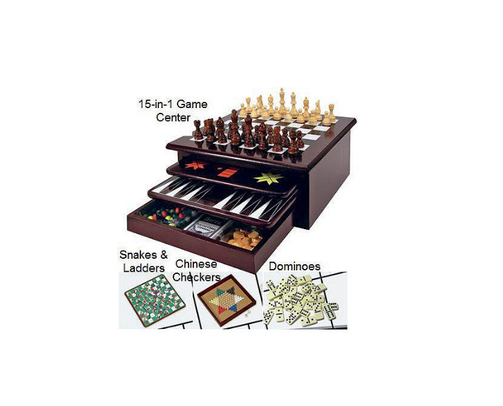 Brand New As Seen On TV Deluxe 15-in-1 Game Center