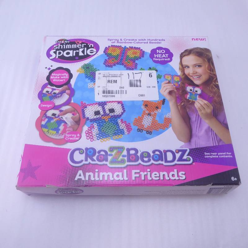Cra-Z-Art Shimmer n Sparkle Cra-Z-Beads Animal Friends Kit