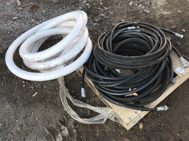 Pallet Of Assorted Hydraulic Hoses ...