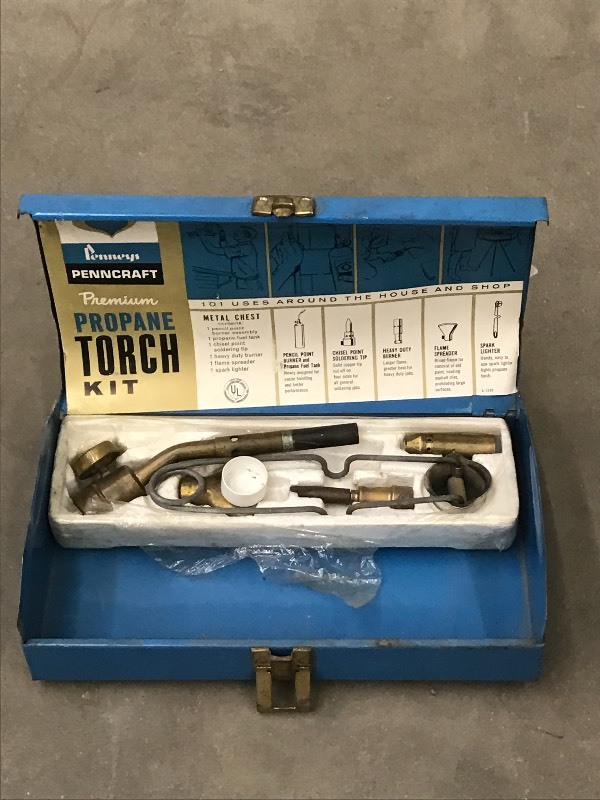 lot 60 image: LP Torch Kit With Case ...