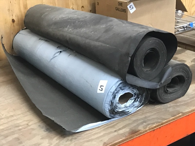 lot 69 image: (2) Rolls Of Roof Felt & (1) Roll O...