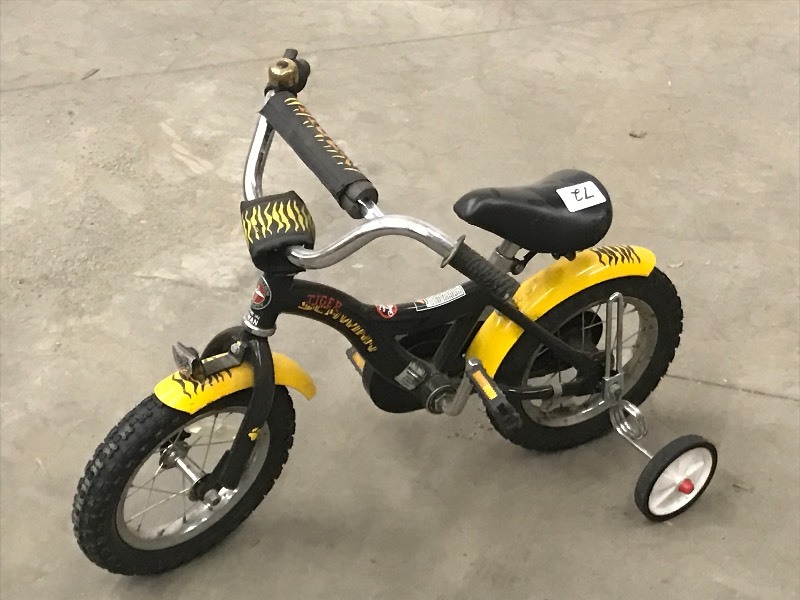 lot 72 image: Schwinn Tiger Toddler Bicycle, Grea...
