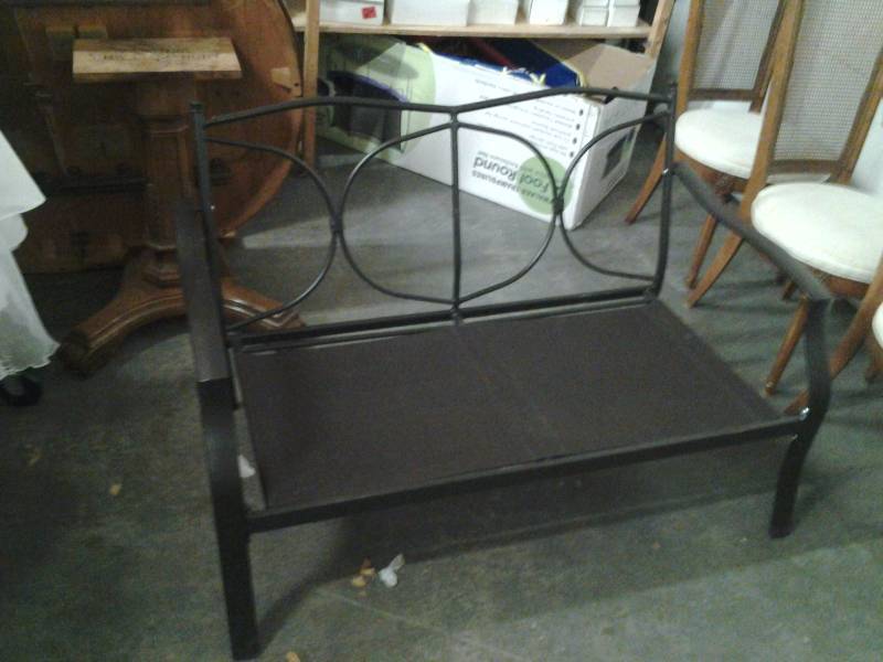 48 Inch Metal Bench (No Cushions)