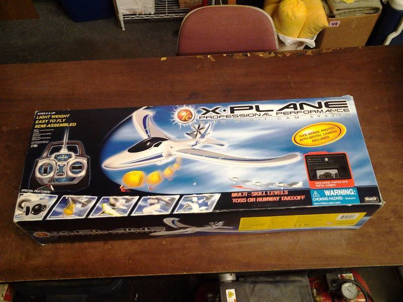 RC X-Plane With Digital Camera System