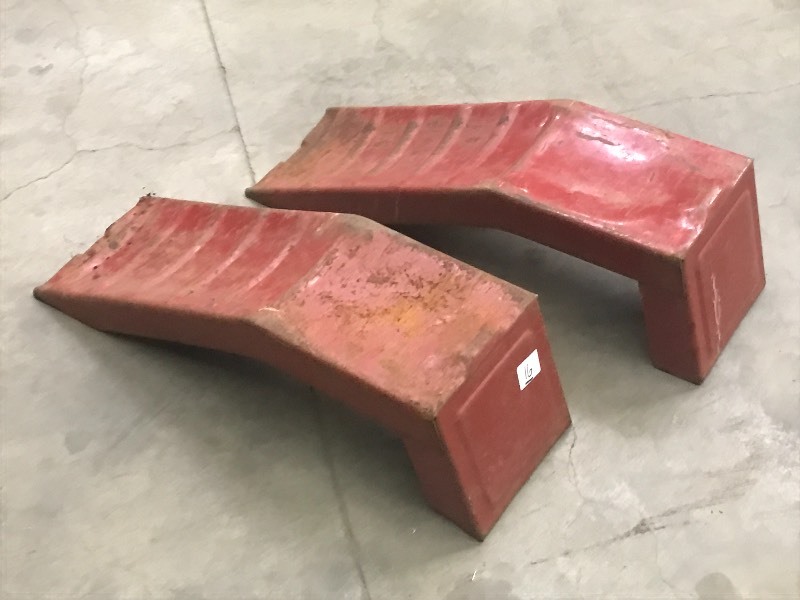 Set Of Steel Car Ramps ...