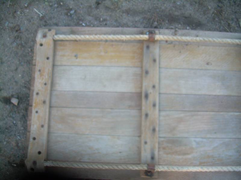 ANTIQUE ALL WOOD TABAGON
