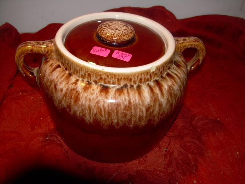 VINTAGE RUBEL BEAN POT
