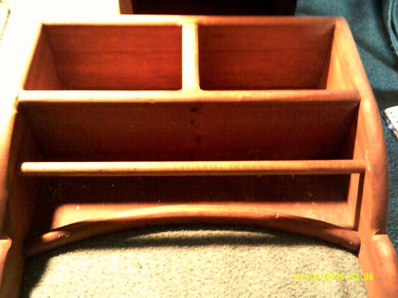 2 VINTAGE WALL SHELVES