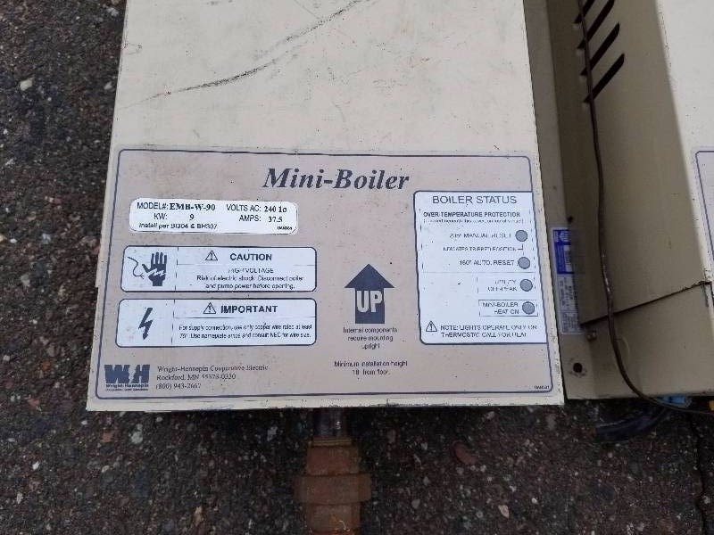 lot 9 image: Mini Boiler System