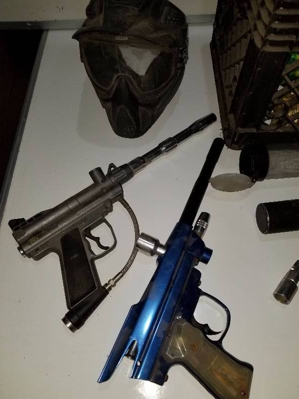lot 49 image: Paint Ball Guns and Accessories