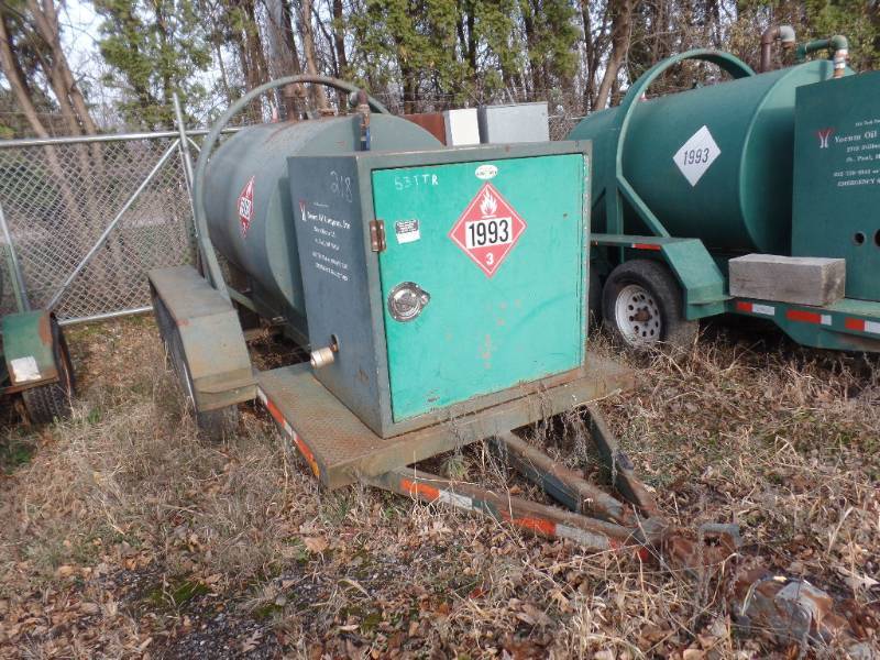500 GALLON TRAILER TANK