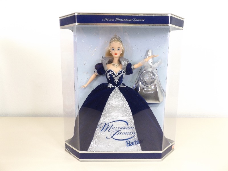 New in Box, NRFB, 1999 Special Edition Millennium Princess Barbie Collectors Doll