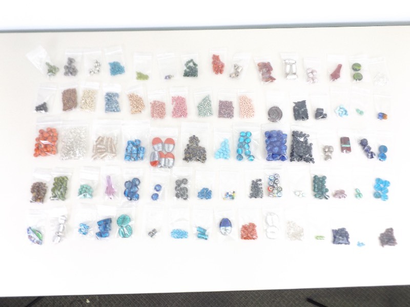 Large Lot of High End Glass Beads, and Pendants