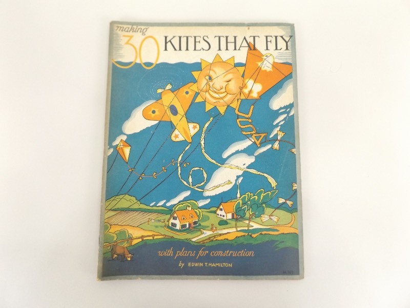Near Mint Vintage 1935 Making 30 Kites That Fly Instructional Book