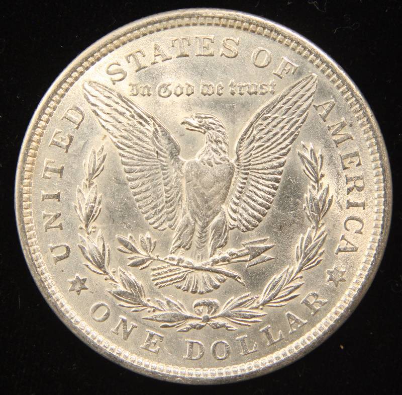 lot 62 image: 1921 MORGAN SILVER DOLLAR AU