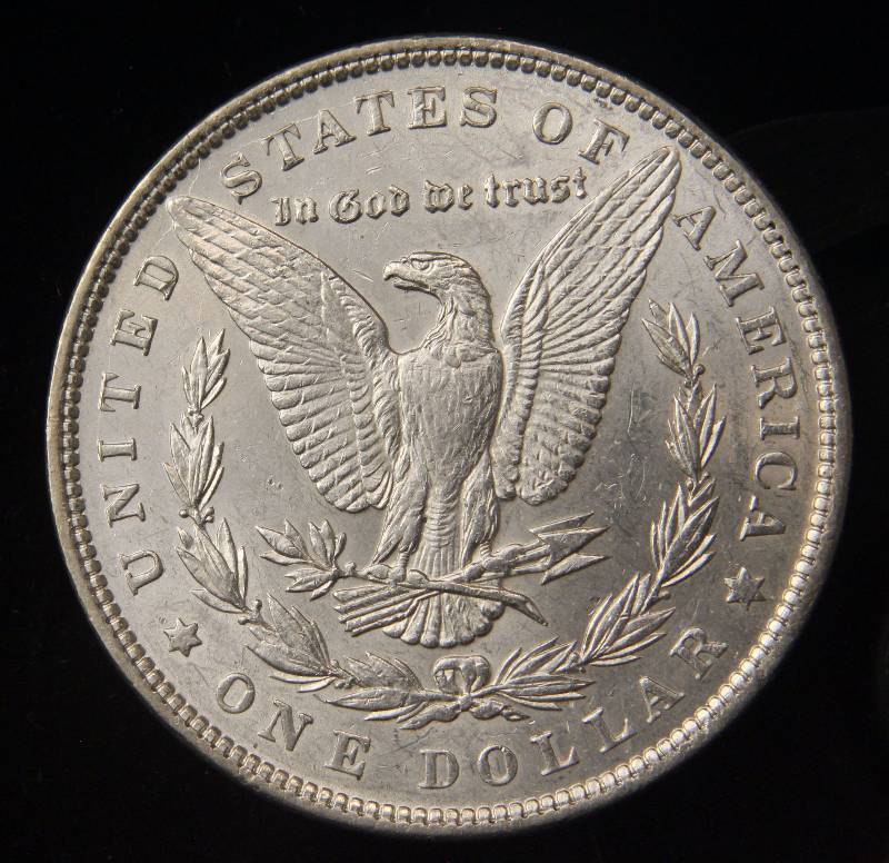 lot 24 image: 1897 MORGAN SILVER DOLLAR UNC