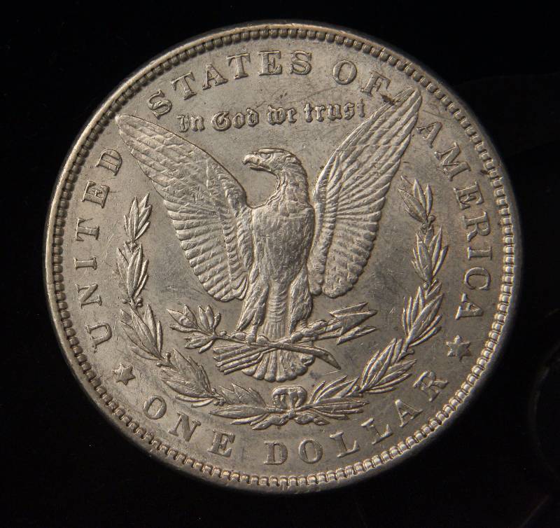 lot 36 image: 1898 MORGAN SILVER DOLLAR AU58