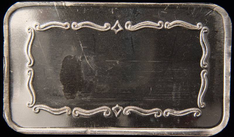 lot 16-A image: 1 TROY OZ. .999 FINE SILVER BAR SANTA CHRISTMAS 2017