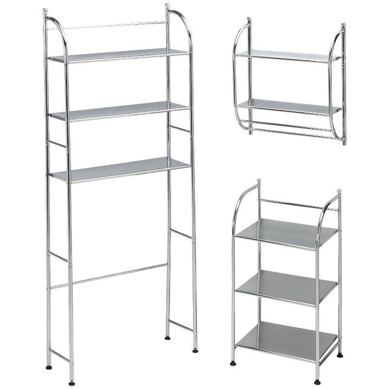 ALCOVE 3 PIECE Metal Bath Furniture Set, MSRP $99.99