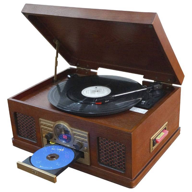 Encore Technology Nostalgic STEREO/RECORD PLAYER NOVEMBER UNCLAIMED