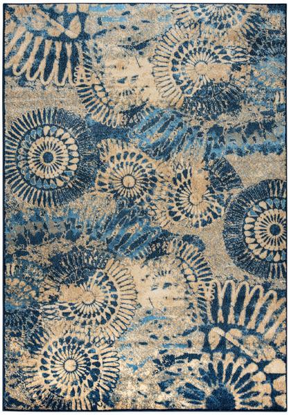 Rizzy Home Bellevue Rug 23 x 77 Blue Breeze, MSRP $104.99