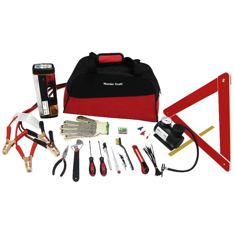 Master Craft 50 pc. Emergency , MSRP $55.24, STOCK PHOTO