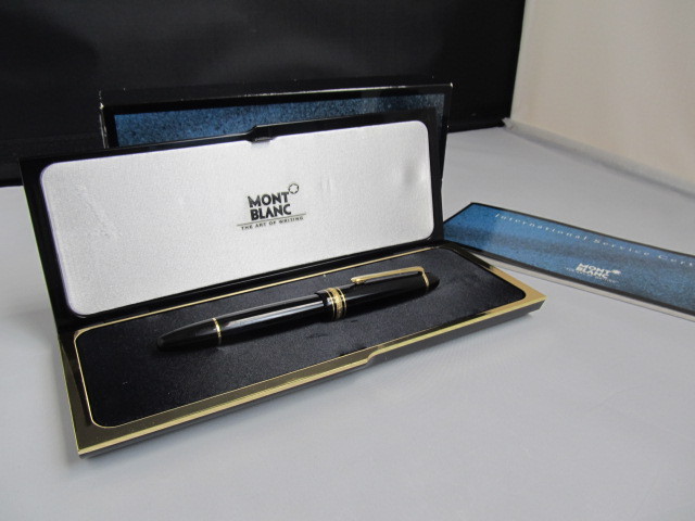 lot 51 image: Mont Blanc Meisterstuck No. 146 Fountain Pen wCase