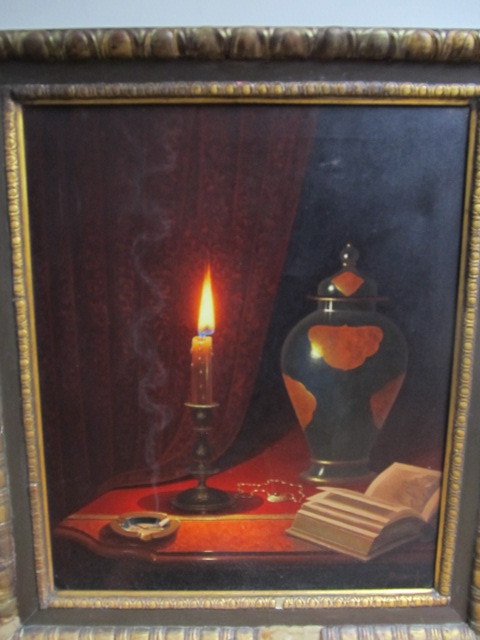 lot 151 image: Moritz Albert Rusche (1888-1969) Oil on Canvas Painting