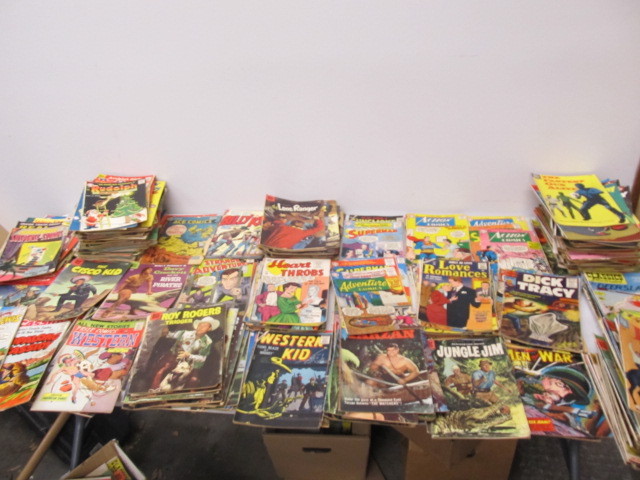 lot 156 image: Collection of Vintage 1950s Comic Books