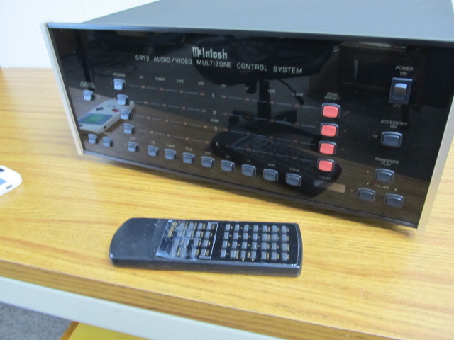 lot 163 image: McIntosh CR12 AudioVisual Multizone Control System wRemote