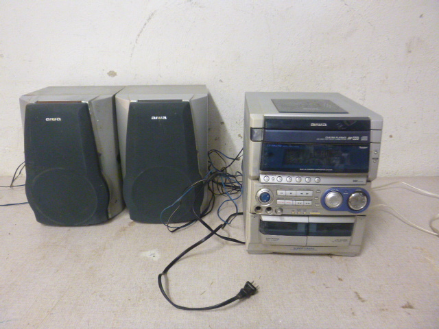 lot 24 image: Aiwa Stereo System
