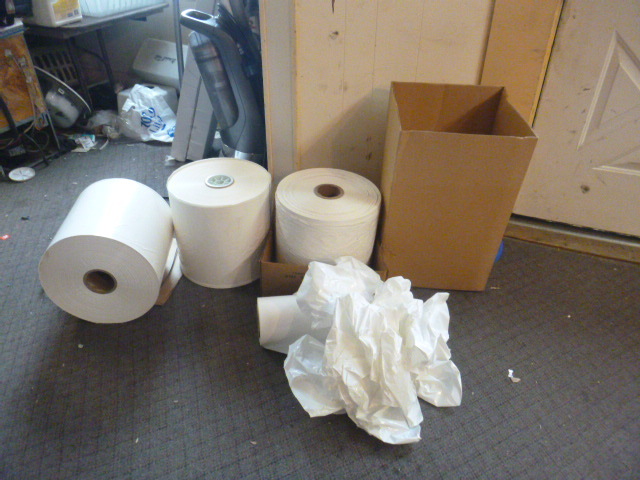 lot 116 image: 4 Rolls of Plastic