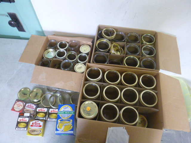 lot 135 image: Canning Jars