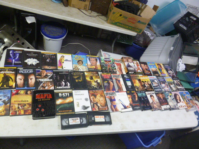 lot 146 image: Miscellaneous VHS and DVD Movies