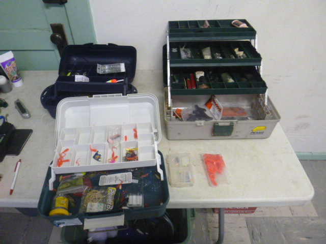 lot 197 image: 3 Tackle Boxes