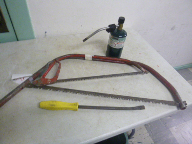 lot 199 image: 2 Bow Saws